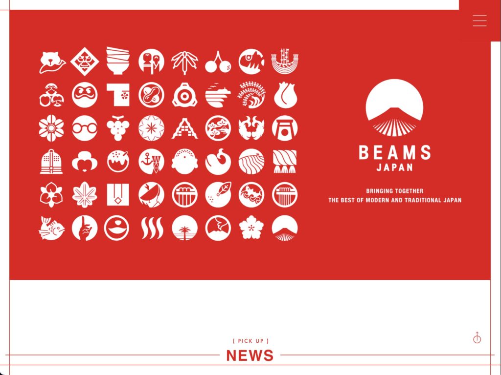 BEAMS JAPAN 公式サイト
