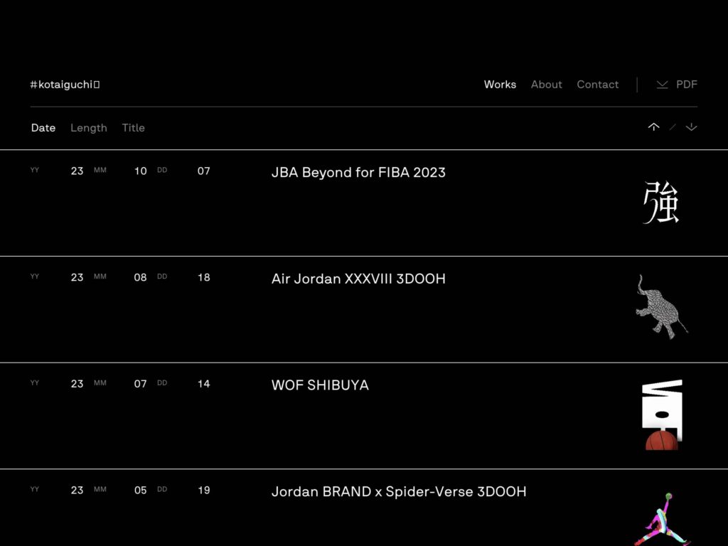 井口 皓太 / Kota Iguchi – Motion Design –