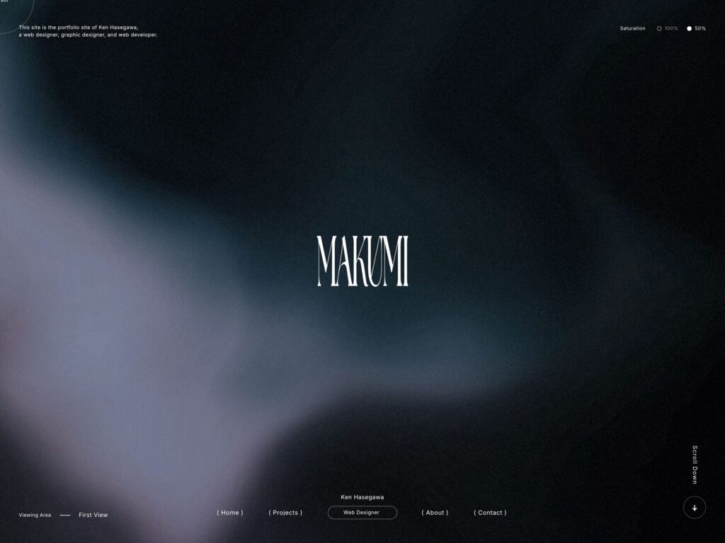 MAKUMI(KEN HASEGAWA) | Portfolio Site