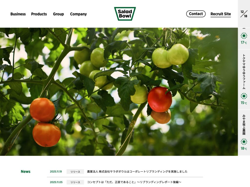 農業法人サラダボウル